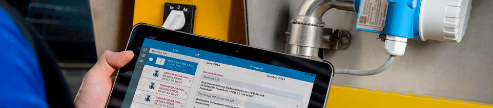 Operations app d’Endress+Hauser : pour un accès mobile simplifié aux informations spécifiques de vos appareils